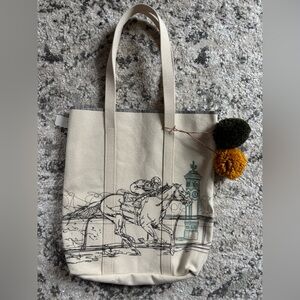 Keeneland Finish line tote bag NWT